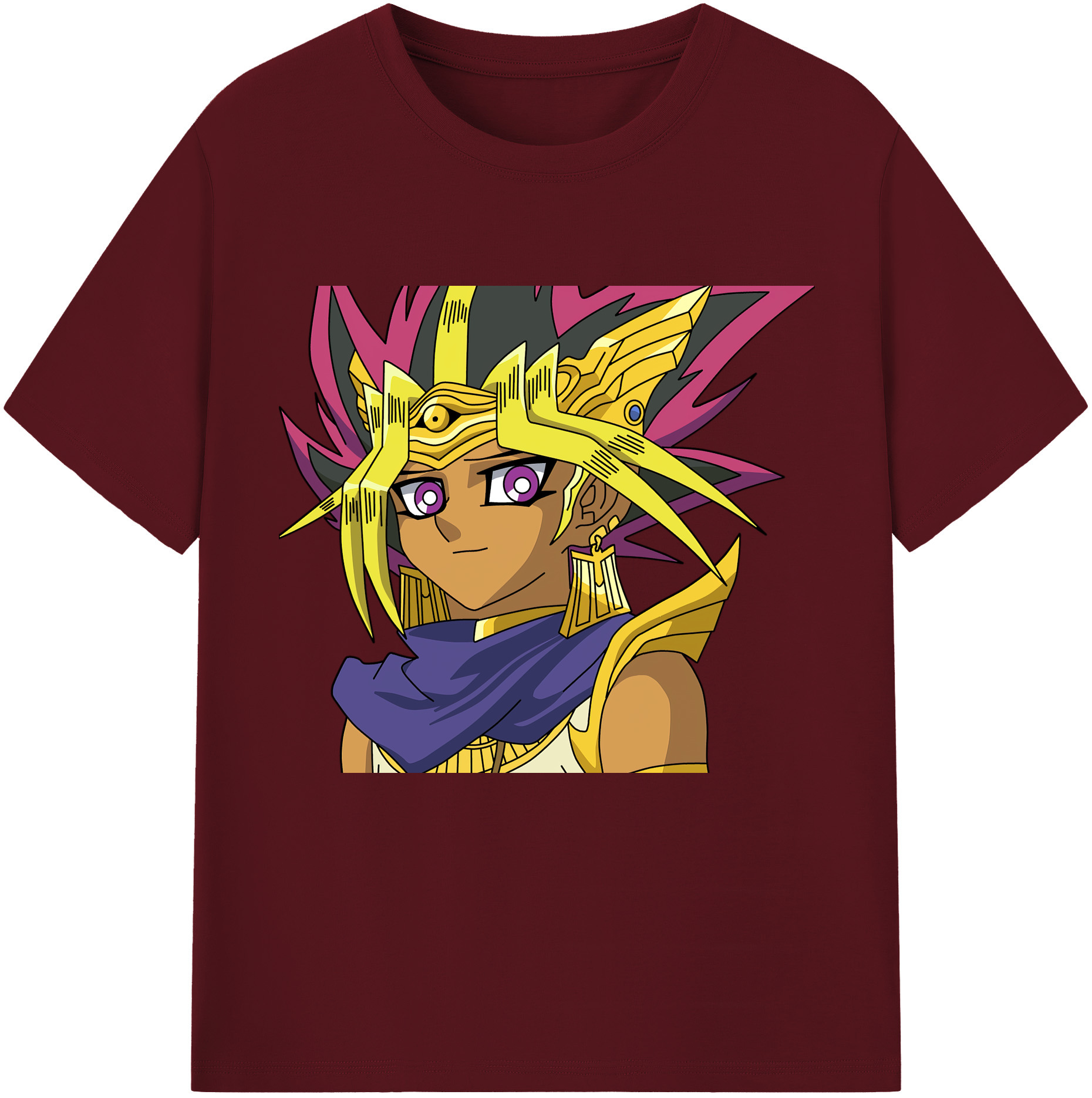 （画像用） 遊☆戯☆王 Yu-Gi-Oh! 綿100％半袖Tシャツ（フロントプリント）